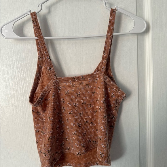 American Eagle Outfitters Brown Cropped Camisole - Picture 4 of 5